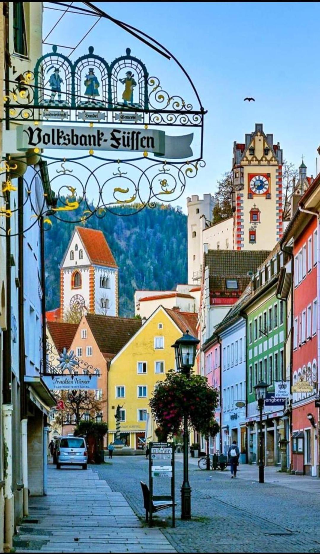 Boutique Haus Sissi Lägenhet Füssen Exteriör bild